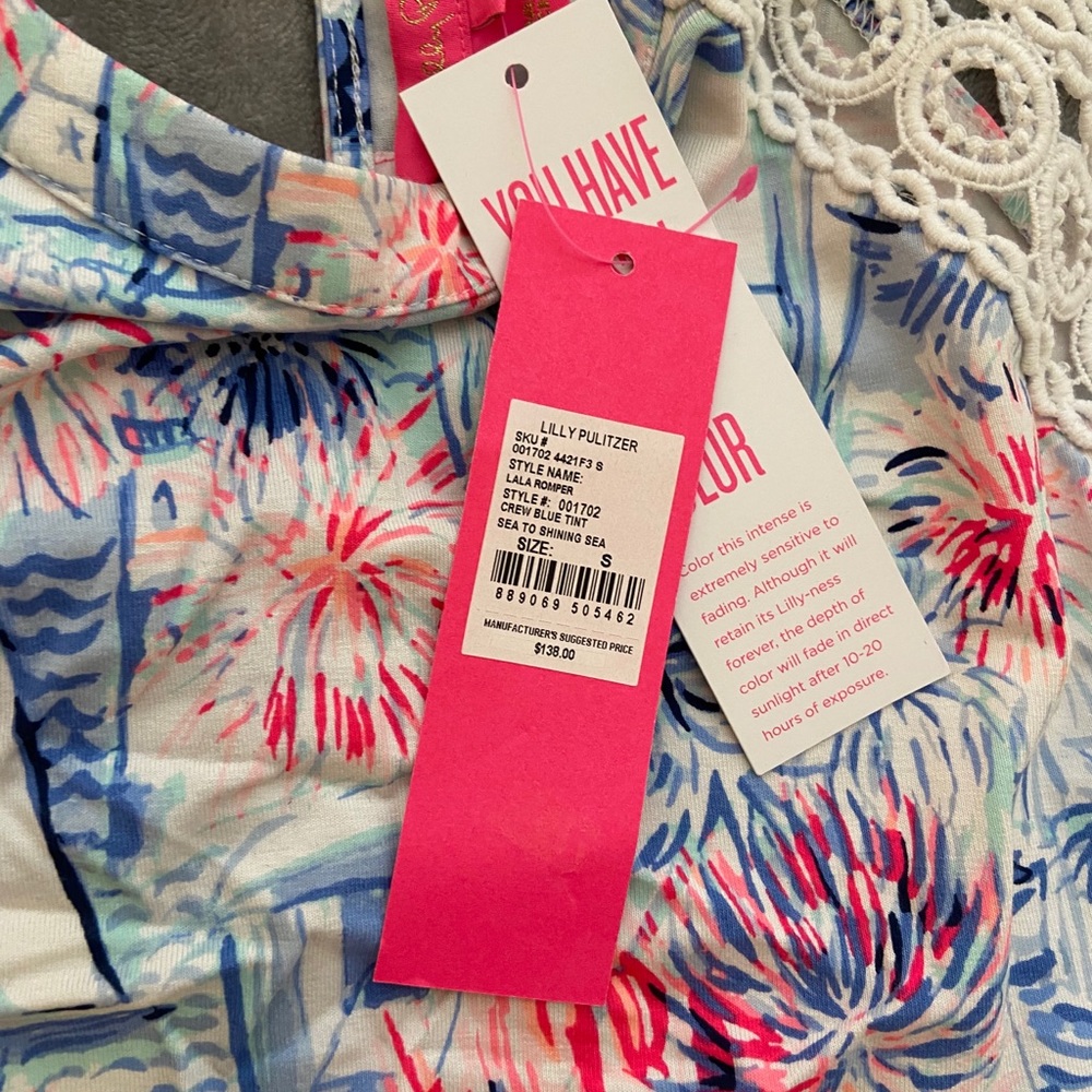 Lilly Pulitzer Small Romper - Picture 5 of 7